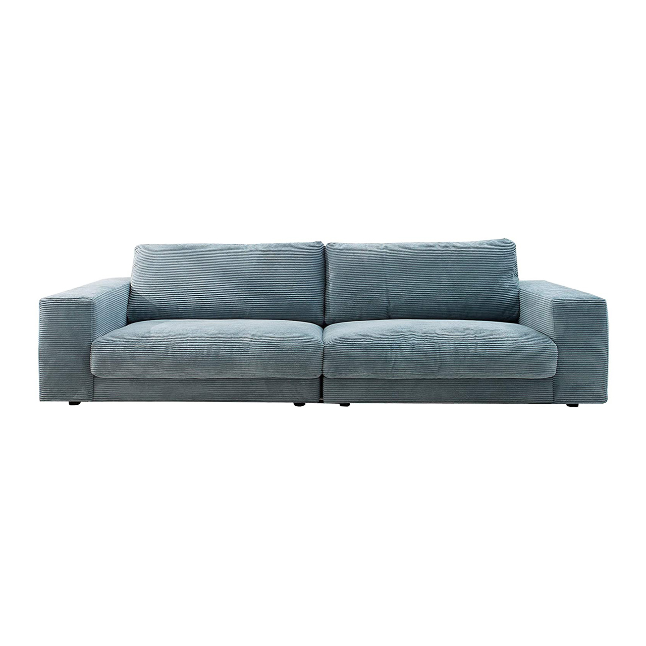 | Candy 64 cm - 230 Farbe: Seventies Breite: Sofa Sitztiefe: cm | Hellblau Cord 3C